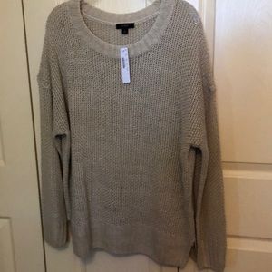JCrew fisherman’s sweater size L.